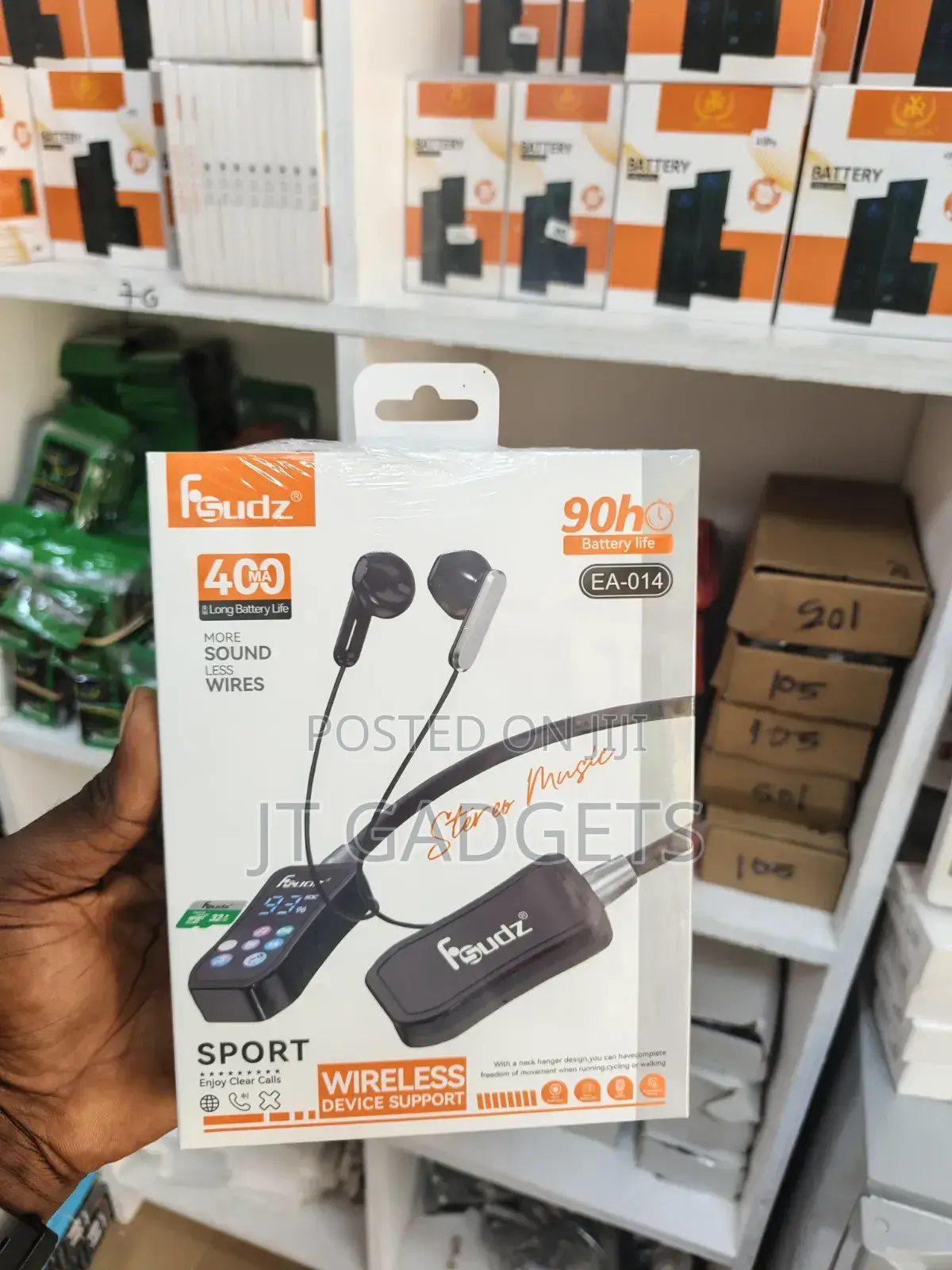 Fsudz Ea-034 Wireless Neckband Headphones