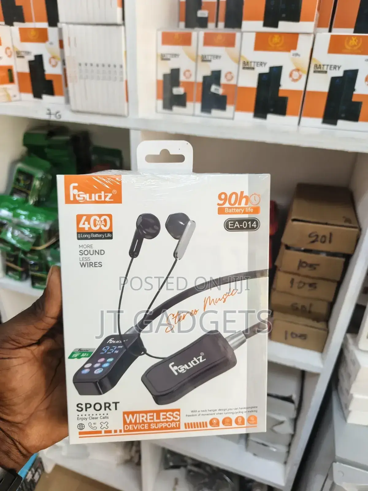 Fsudz Ea-034 Wireless Neckband Headphones