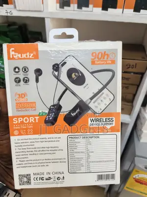 Fsudz Ea-034 Wireless Neckband Headphones