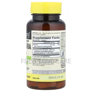 Mason Natural Ashwagandha, Standardized Extract, 60 Capsules