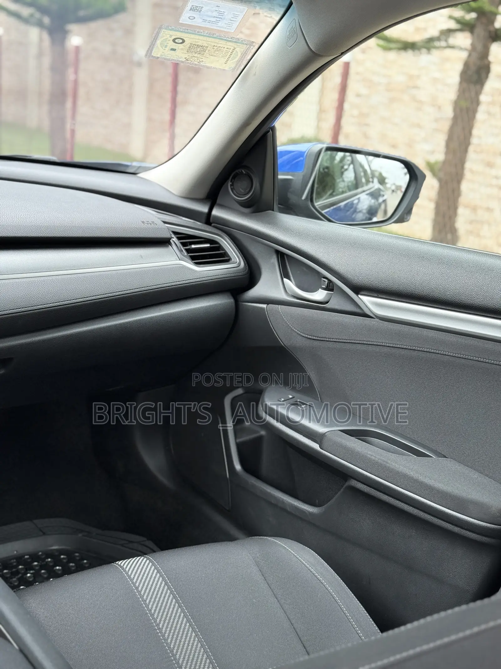 Honda Civic EX Sedan 2018 Blue