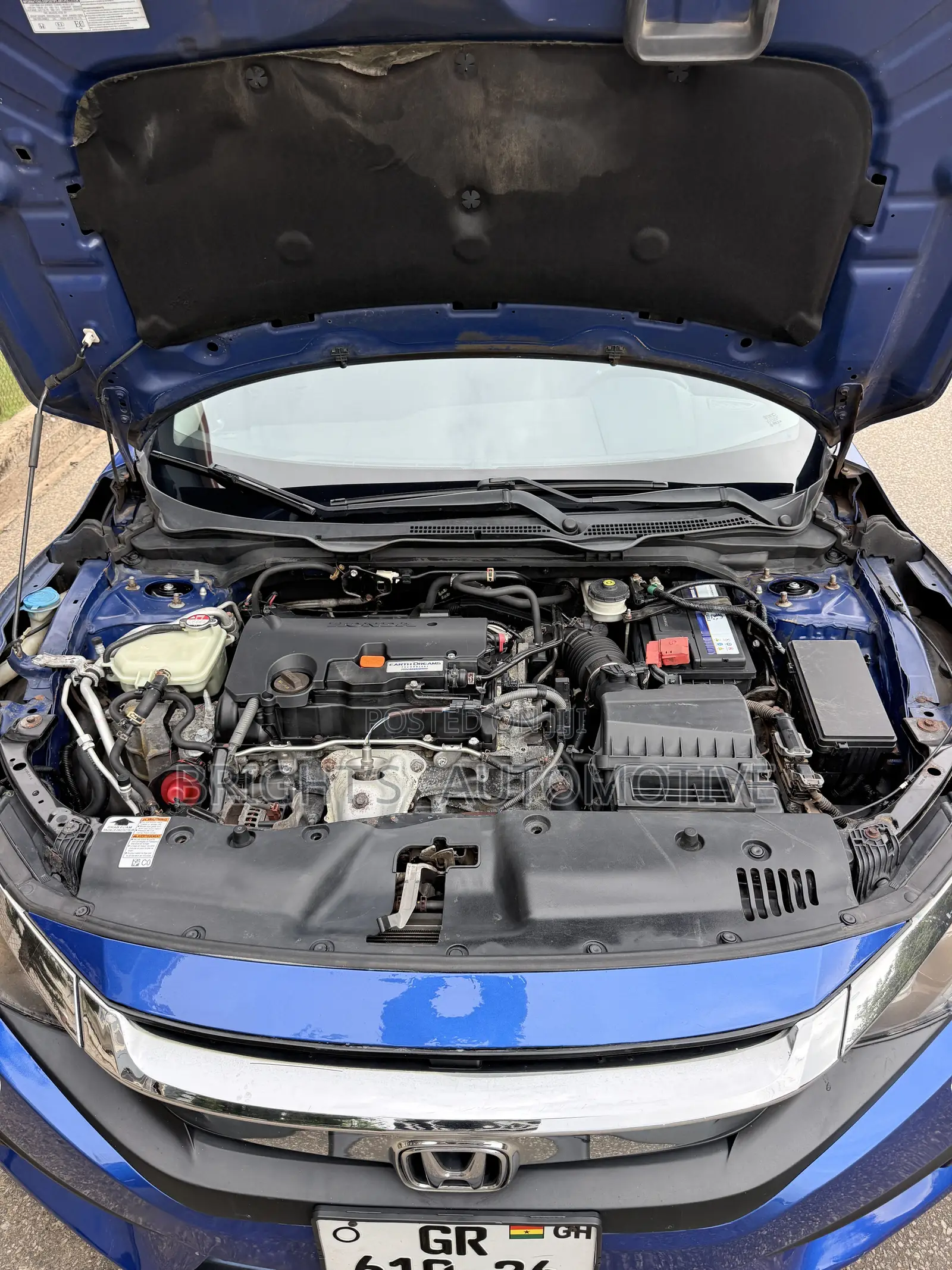 Honda Civic EX Sedan 2018 Blue