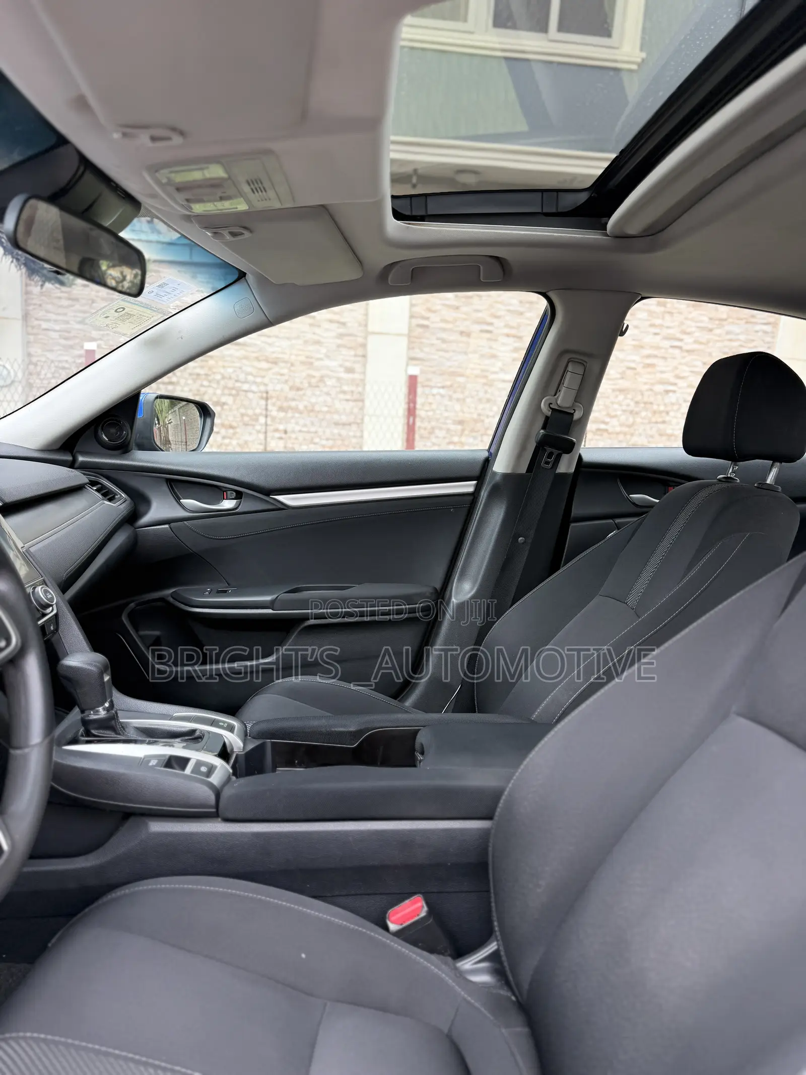 Honda Civic EX Sedan 2018 Blue
