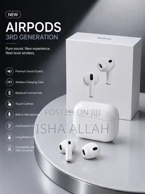 AirPods 3rd Gen — Pure Sound, Pure Freedom 🎧