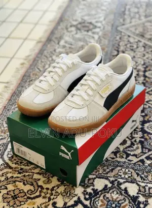 Puma Palermo "Puma White/Vapor Gray/Gum"
