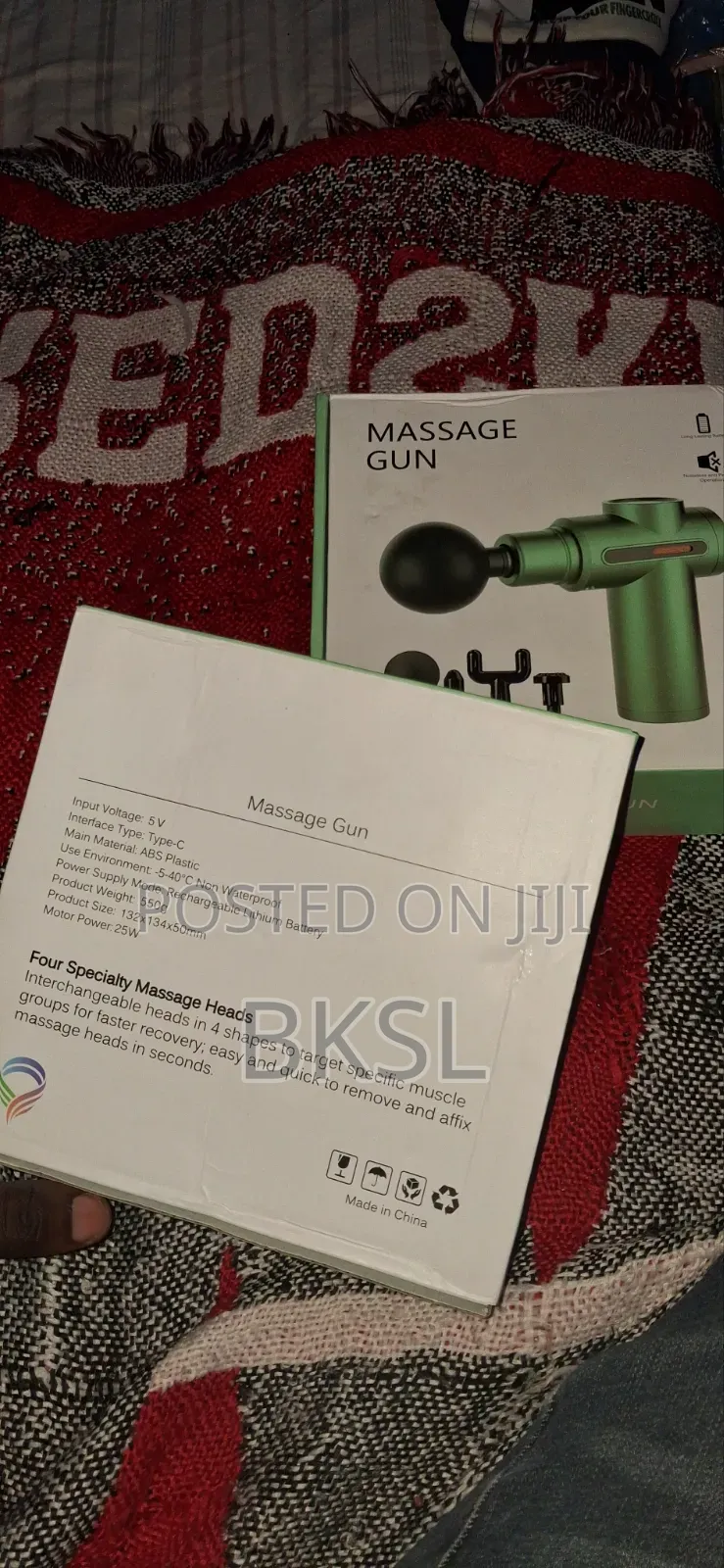 Fascial Massage Gun [Rechargeable]
