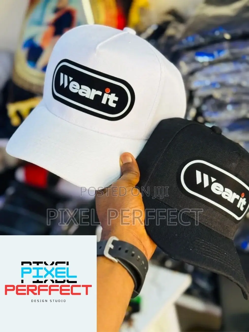 Caps With Branding - High Quality
