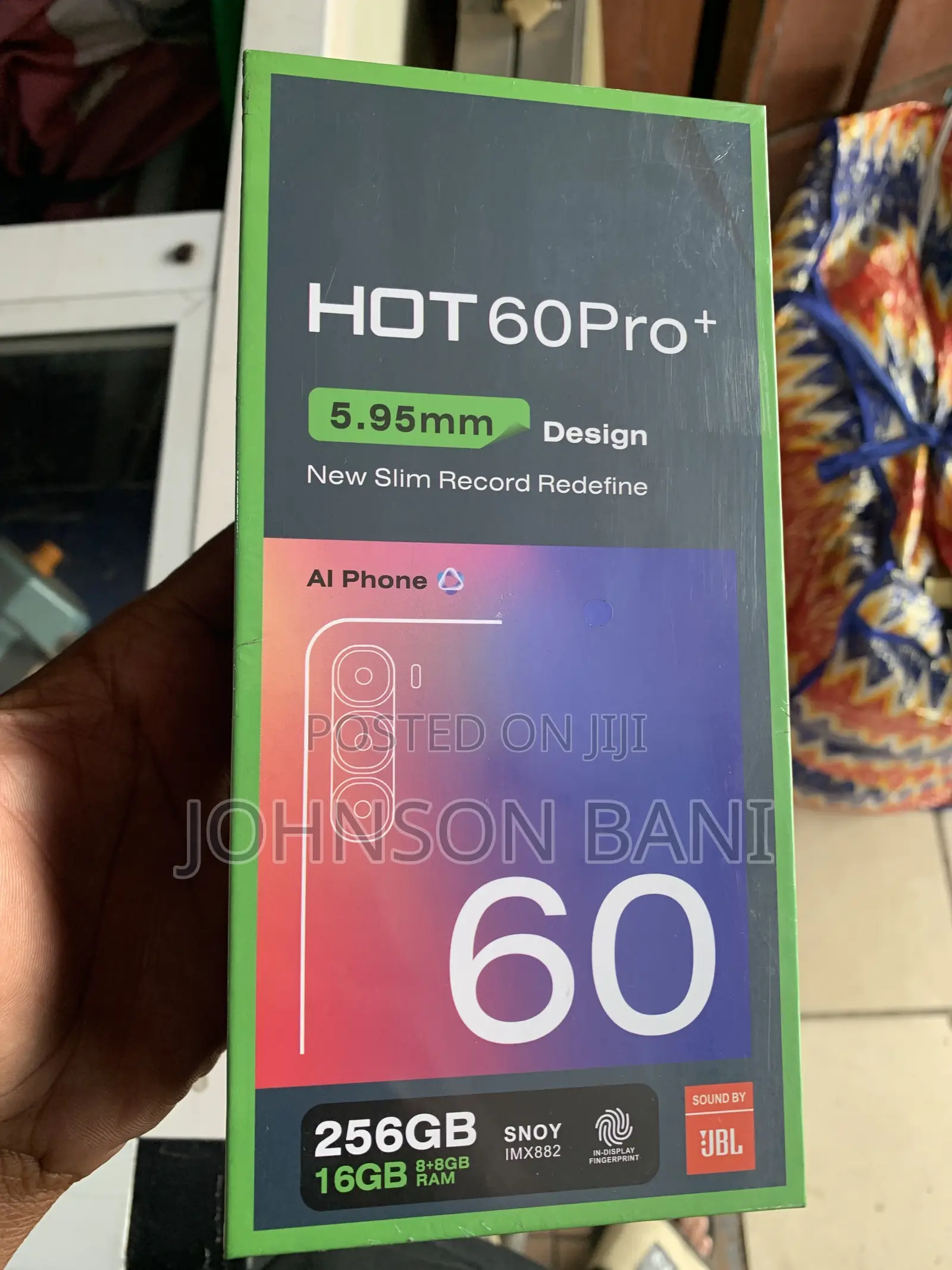 New Infinix Hot 60 Pro+ 256 GB Blue
