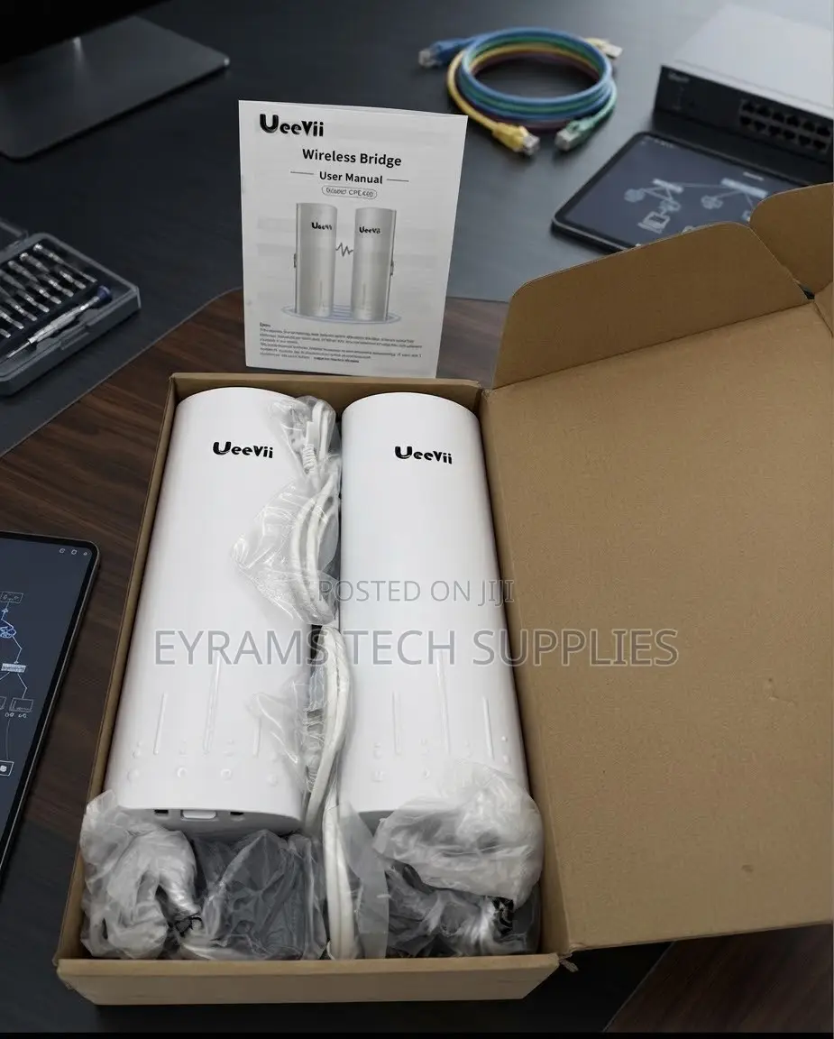 UeeVii Wireless Bridge CPE820 5.8G 1000mbps 3KM Point to Point WiFi