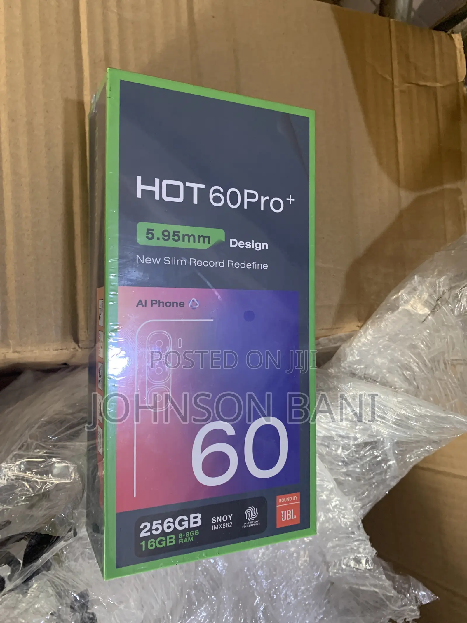 New Infinix Hot 60 Pro+ 256 GB Gray