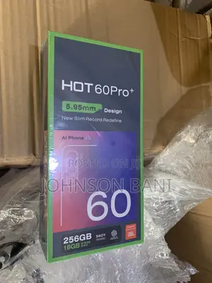 New Infinix Hot 60 Pro+ 256 GB Gray