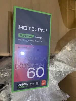 New Infinix Hot 60 Pro+ 256 GB Gray