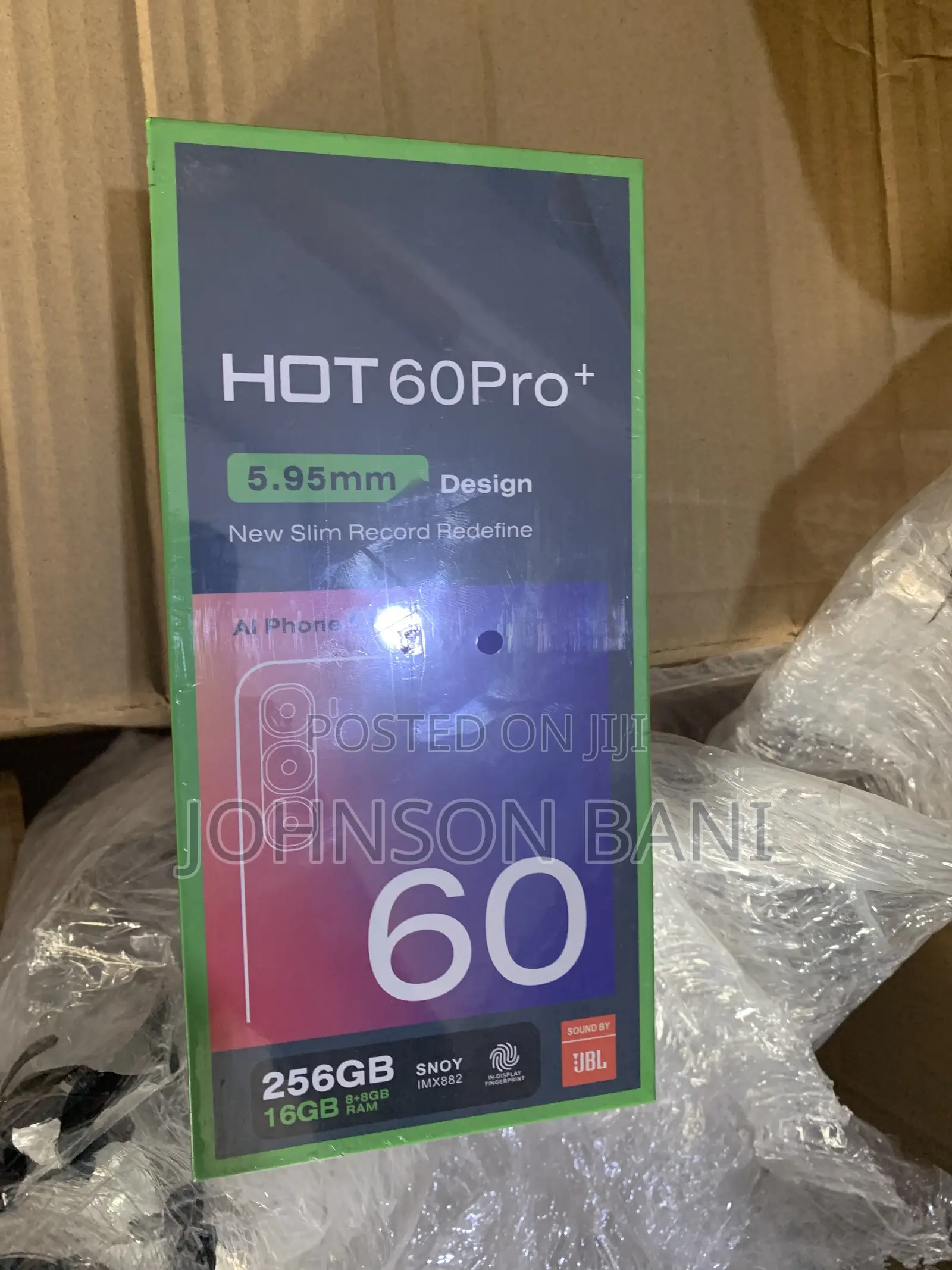 New Infinix Hot 60 Pro+ 256 GB Gray