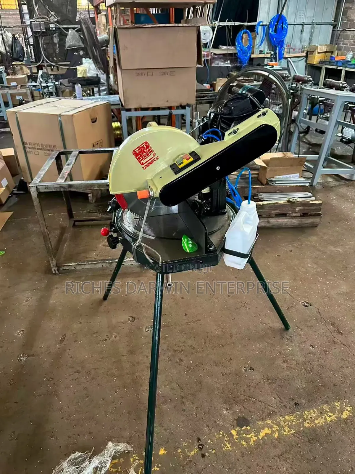 Aluminium Cutting Machine Plus a Free Cordless Drilling Machine