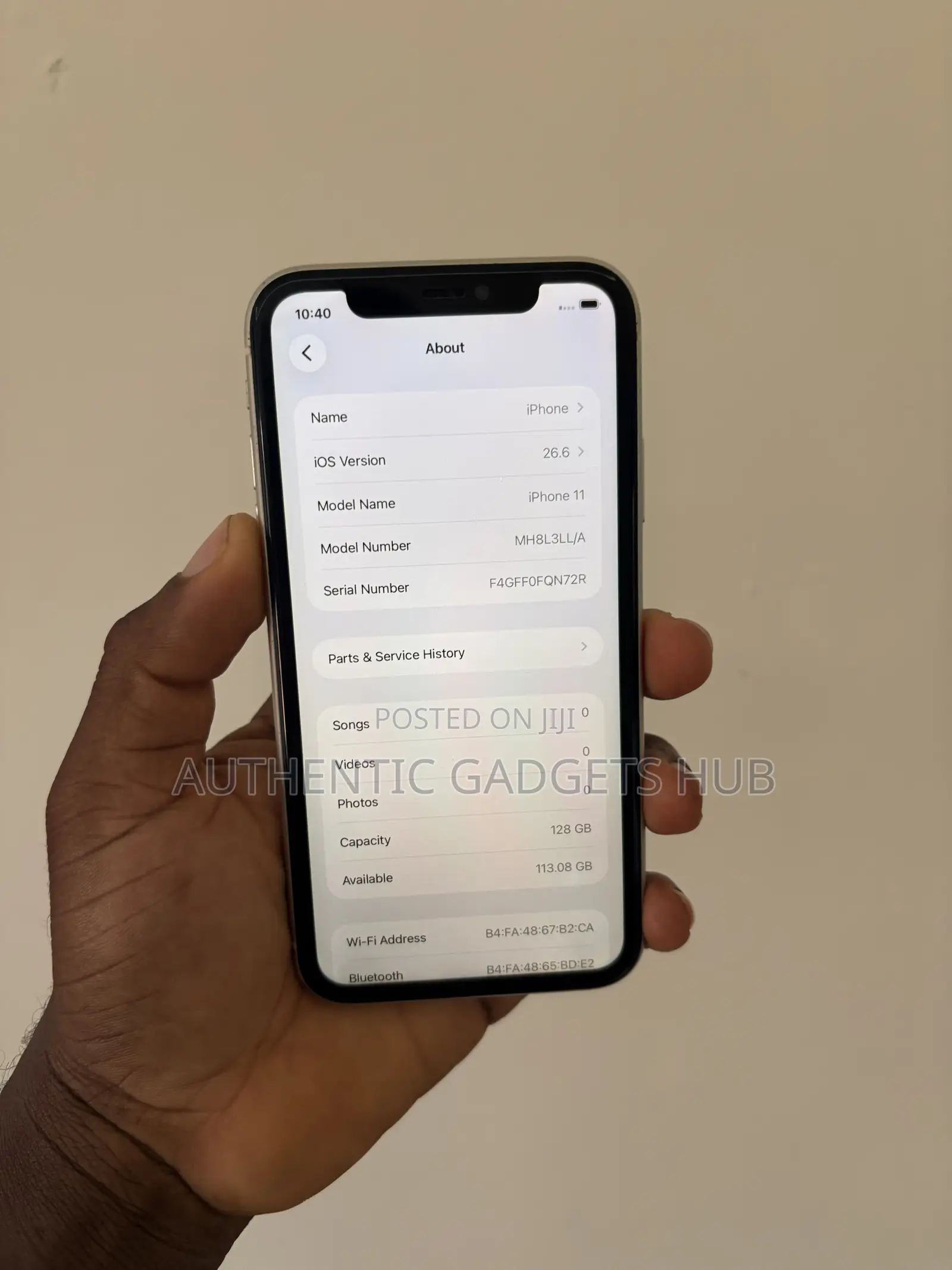 Apple iPhone 11 128 GB White