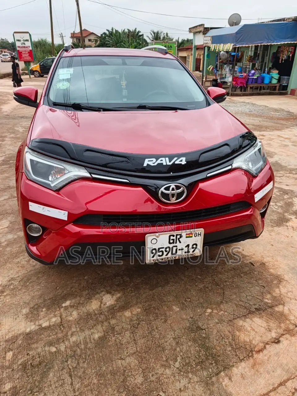 Toyota RAV4 2017 Red