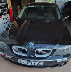 BMW 7 Series 730Li 2007 Black