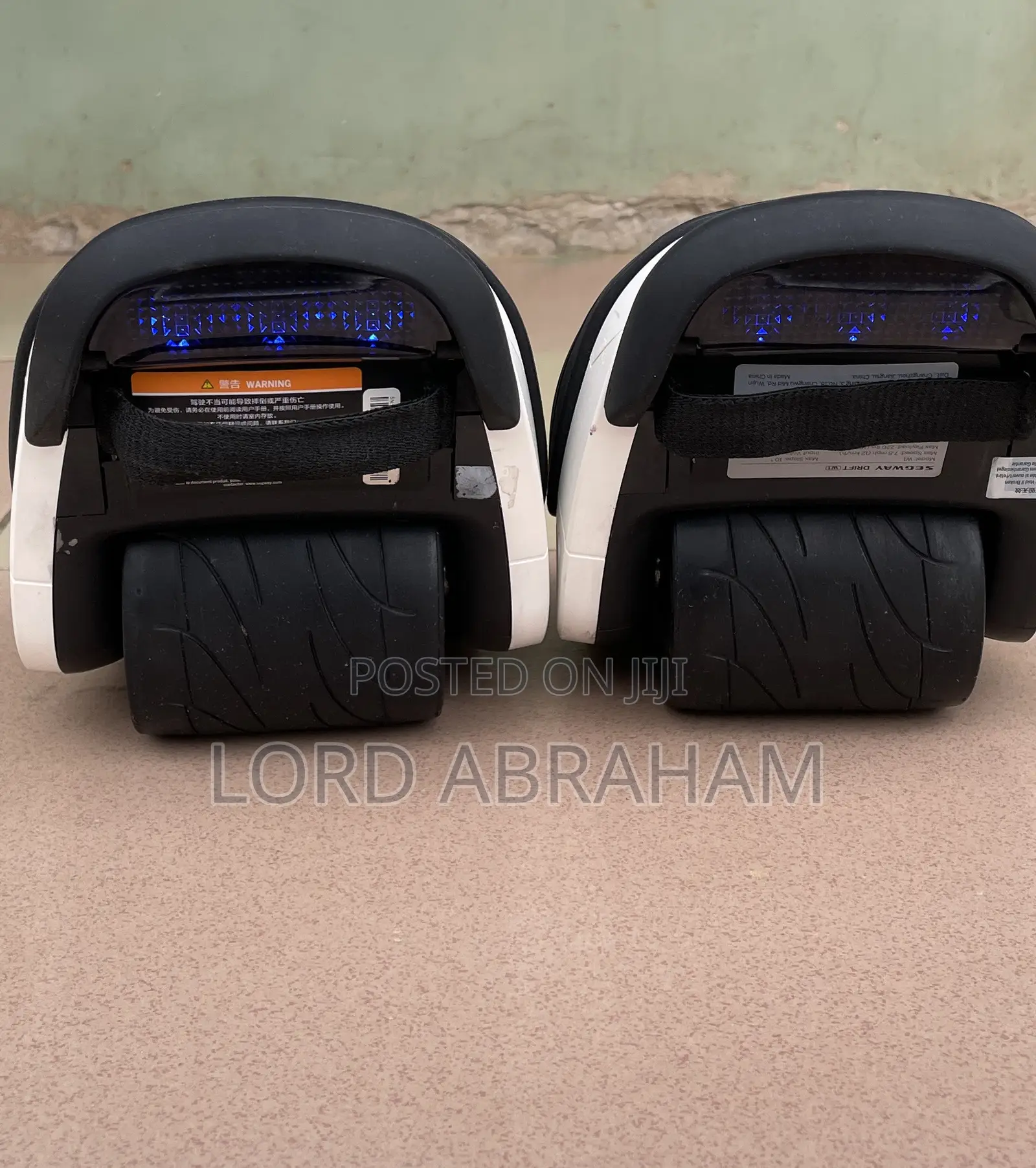The Image Shows a Pair of Segway Ninebot Drift W1 Electric Skates, Bal