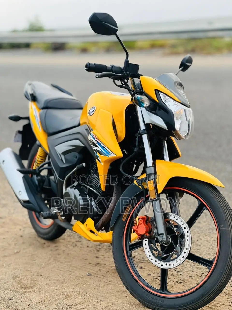 Haojue KA150 2023 Yellow