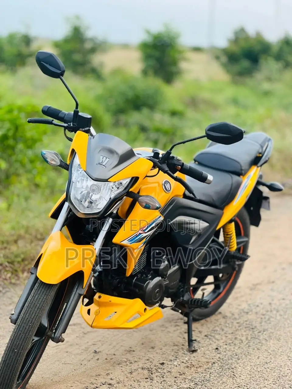 Haojue KA150 2023 Yellow