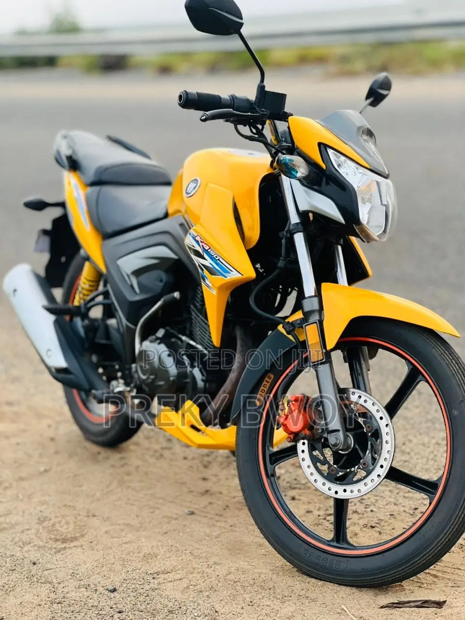 Haojue KA150 2023 Yellow