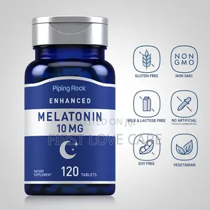 Piping Rock Melatonin, 10 Mg, 120 Tablets