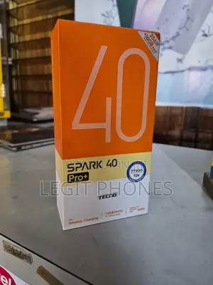 New Tecno Spark 40 Pro+ 256 GB Black