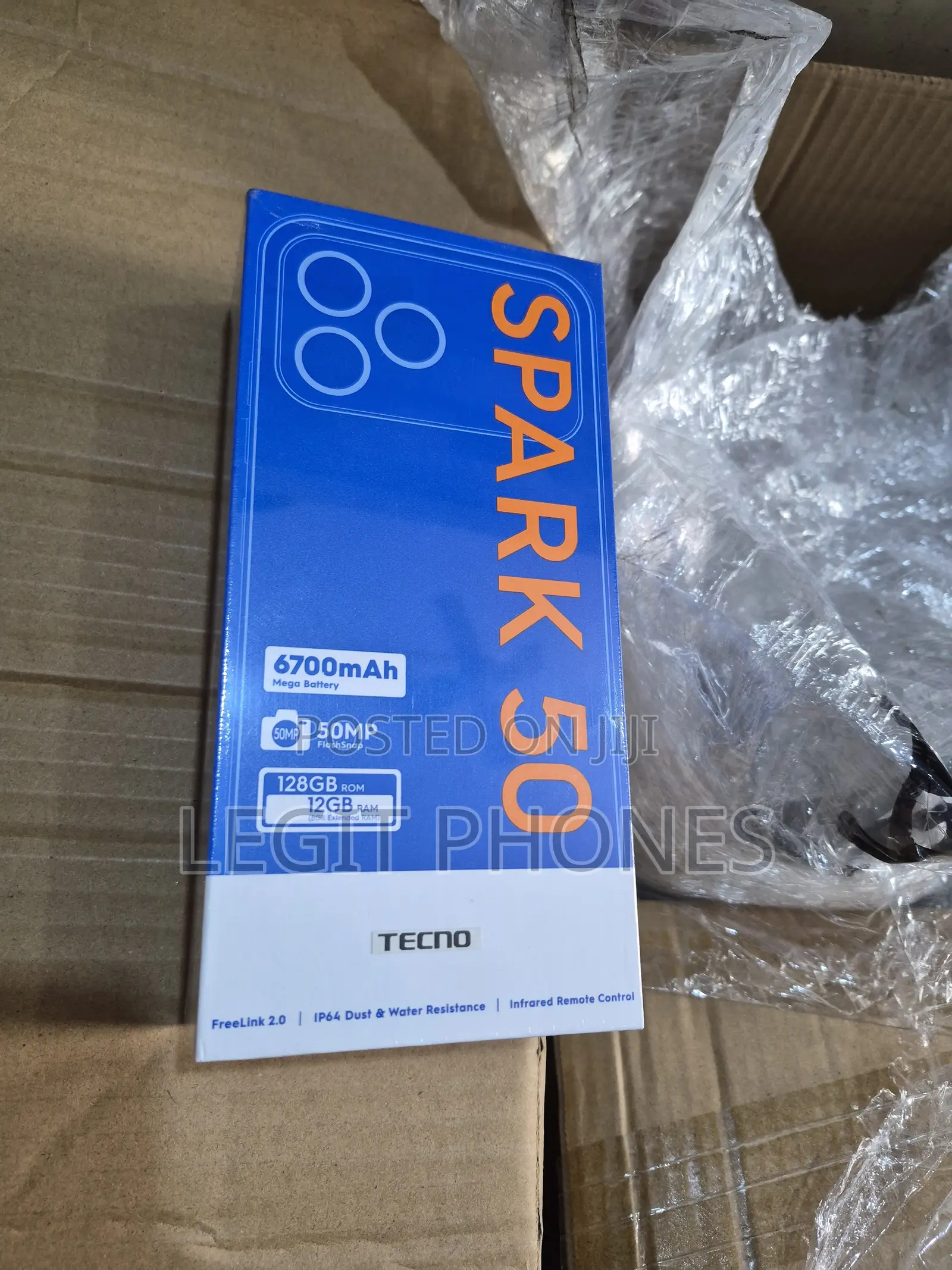 New Tecno Spark 50 128 GB Purple