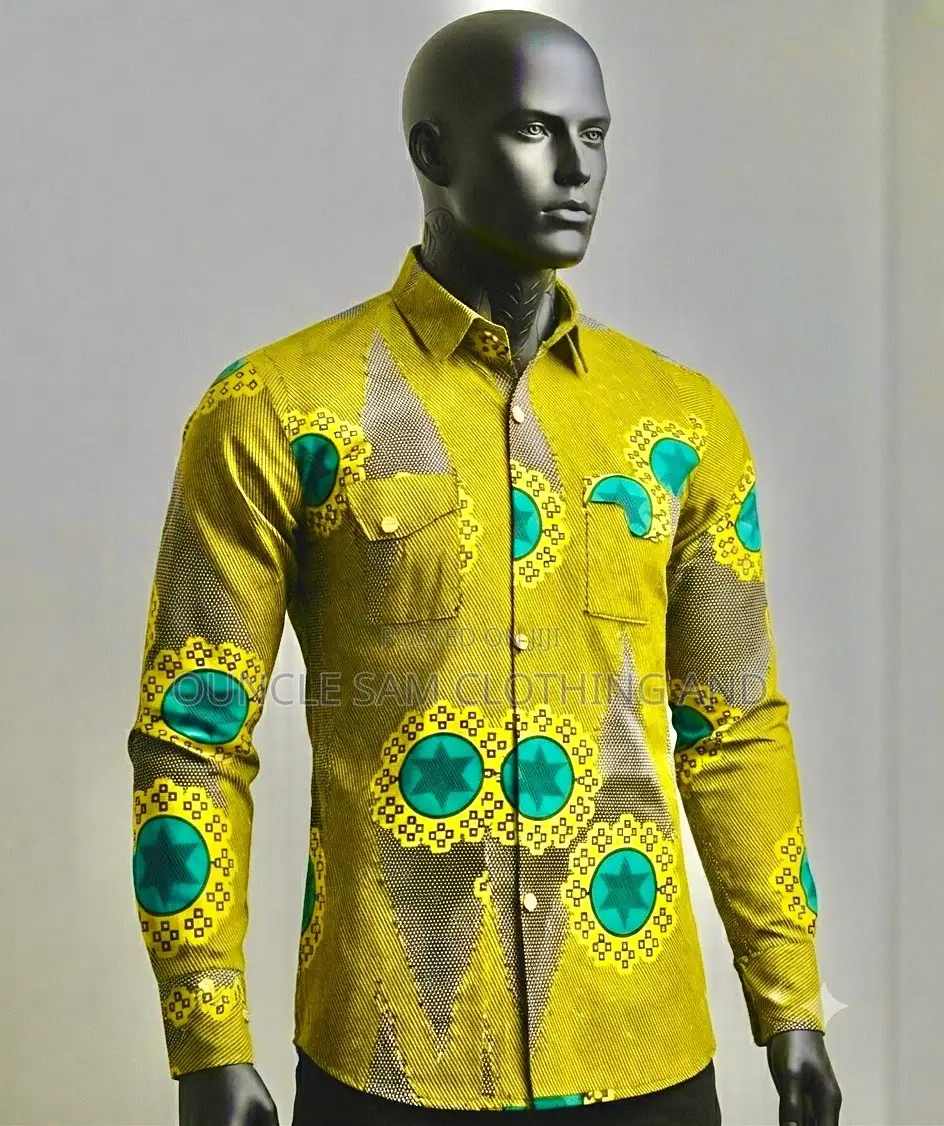 African Print Shirt for Men