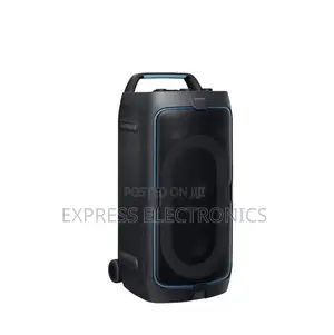 Samsung - MX-ST50F Tower 240W Portable Speaker With Built in Battery