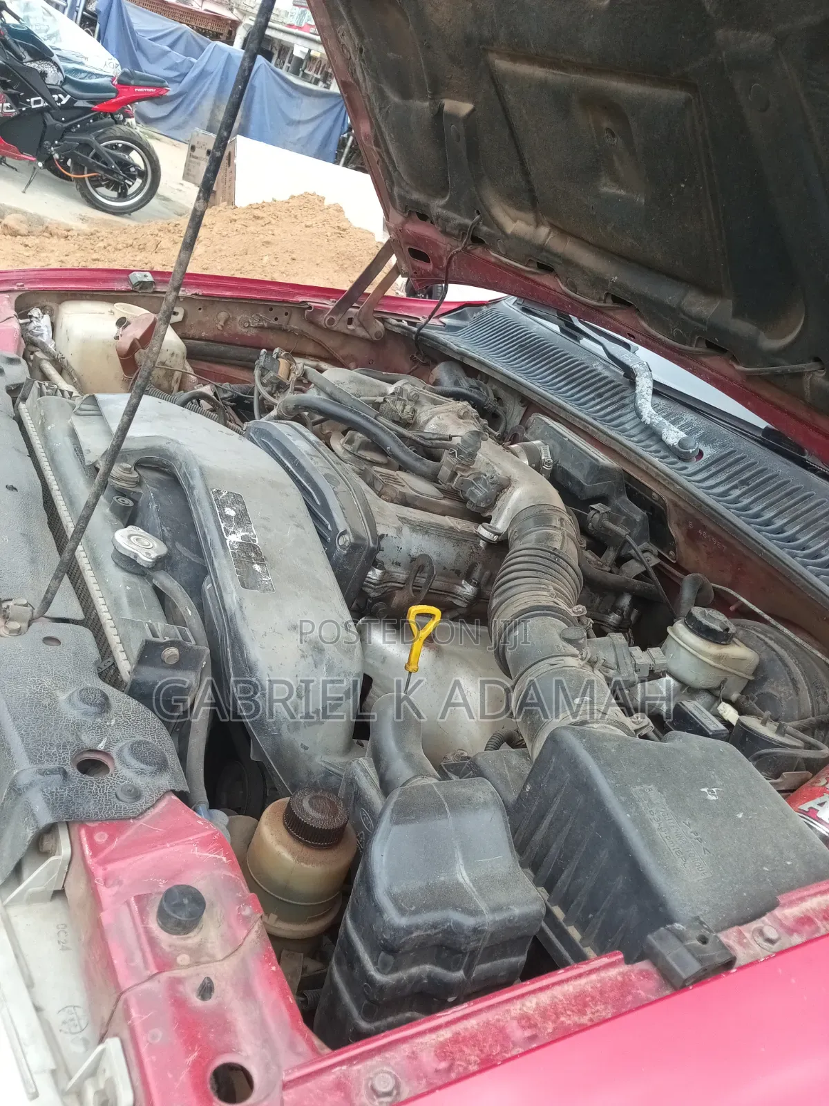 Kia Sportage 2005 Red