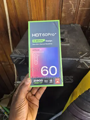 New Infinix Hot 60 Pro+ 256 GB Gray
