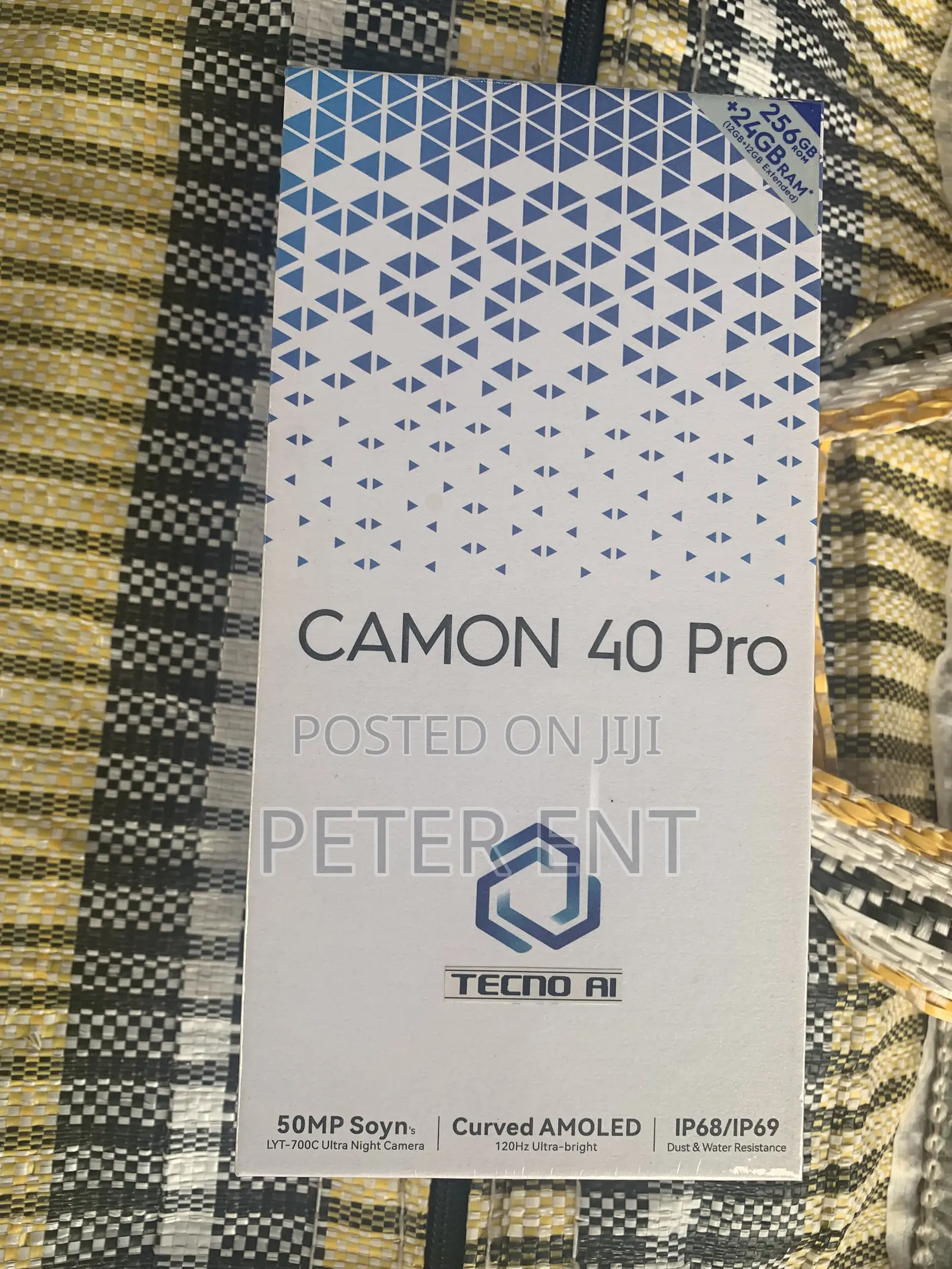 New Tecno Camon 40 Pro 5G 256 GB Gray