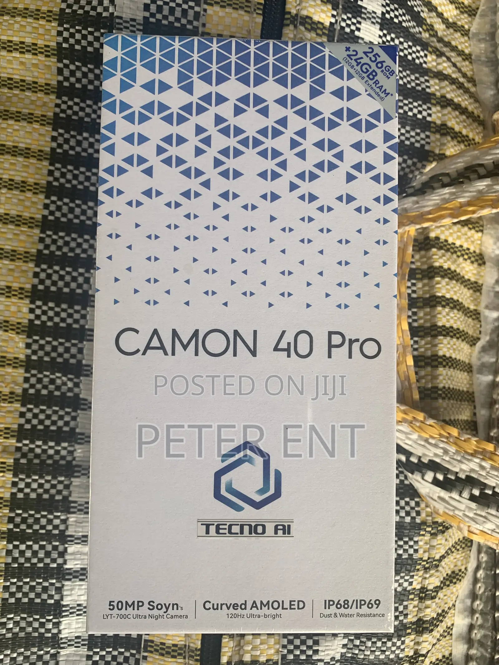 New Tecno Camon 40 Pro 5G 256 GB Gray