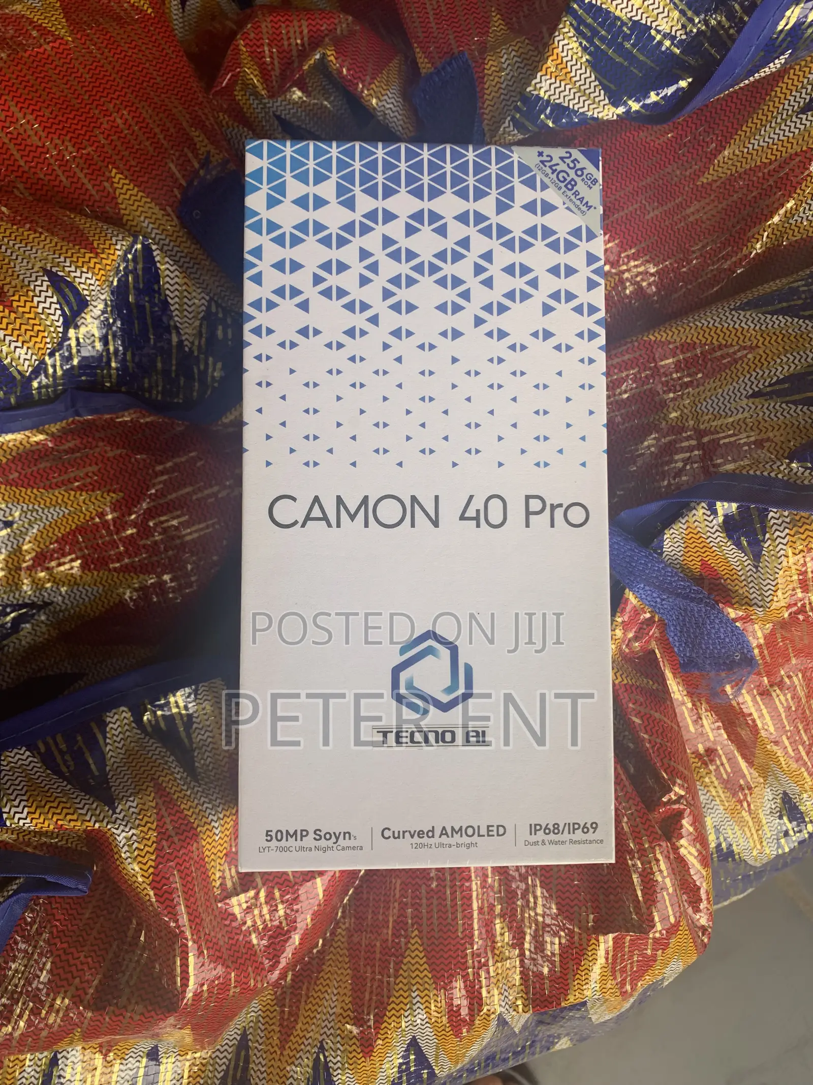 New Tecno Camon 40 Pro 5G 256 GB Gray