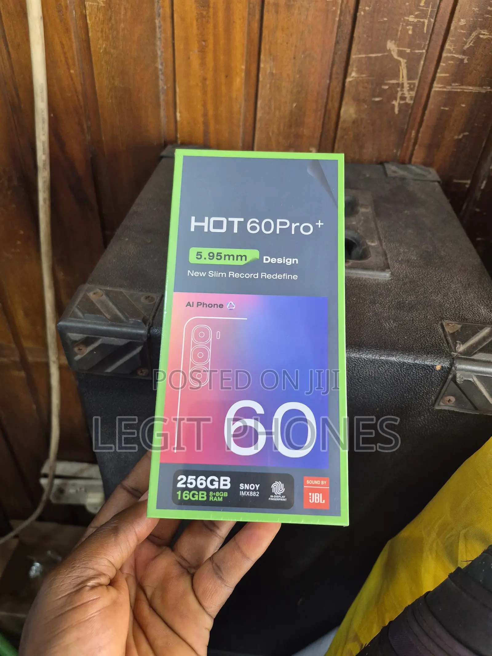 New Infinix Hot 60 Pro+ 256 GB Gray