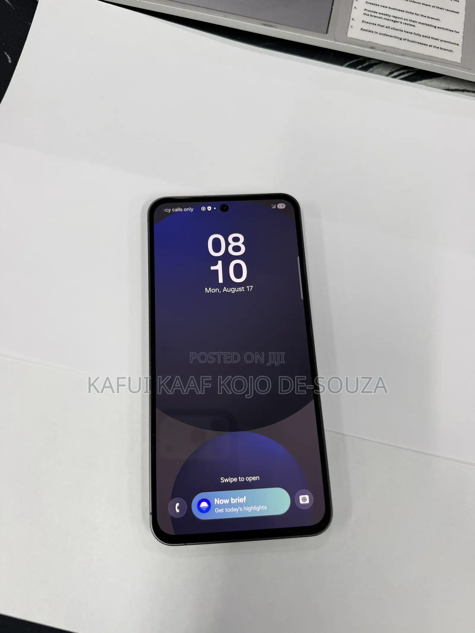 New Samsung Galaxy S24 FE 128 GB Graphite