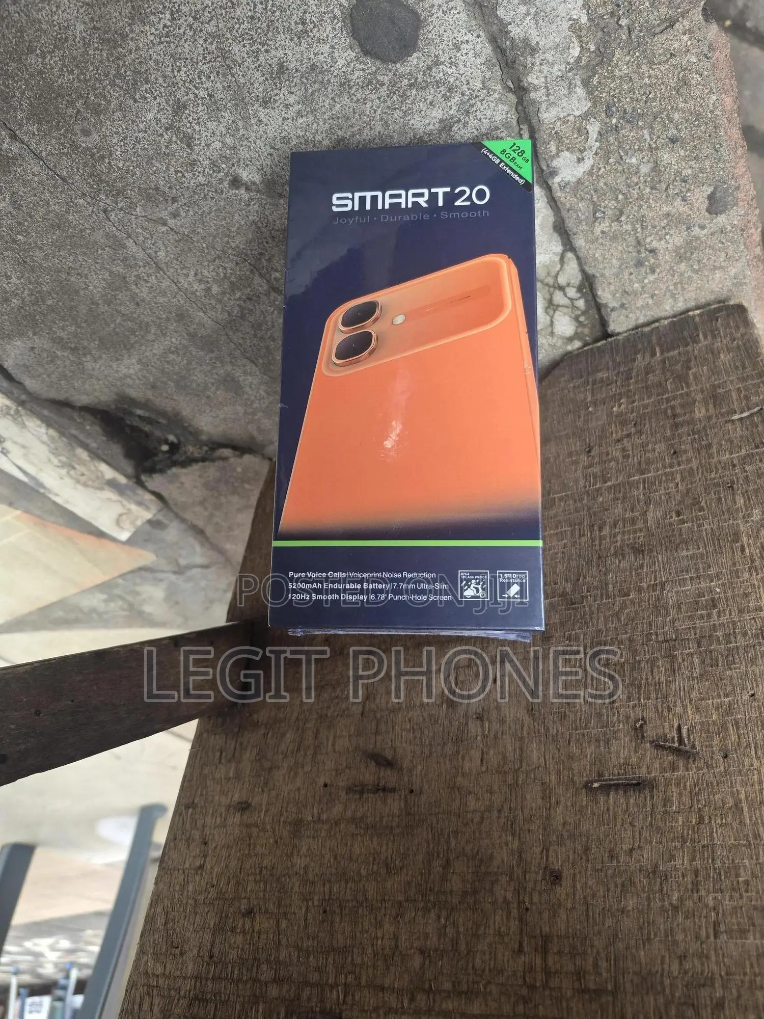New Infinix Smart 20 128 GB Black