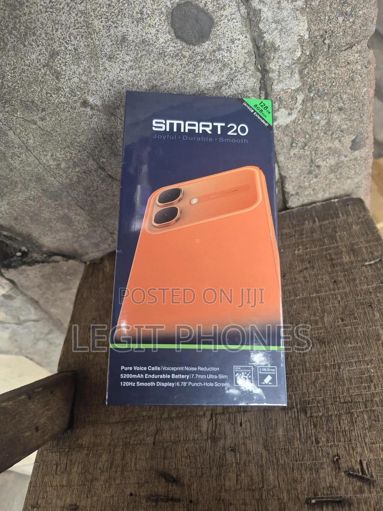 New Infinix Smart 20 128 GB Black