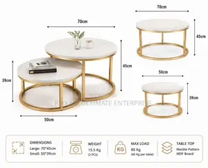 Nesting Coffee Table 2in1