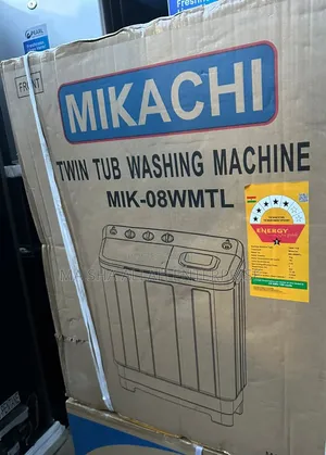 7kg Mikachi Twin Tub Washing Machine