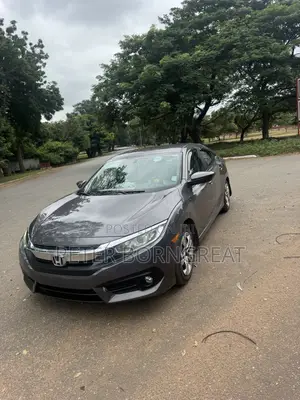 Honda Civic LX Sedan 2018 Gray
