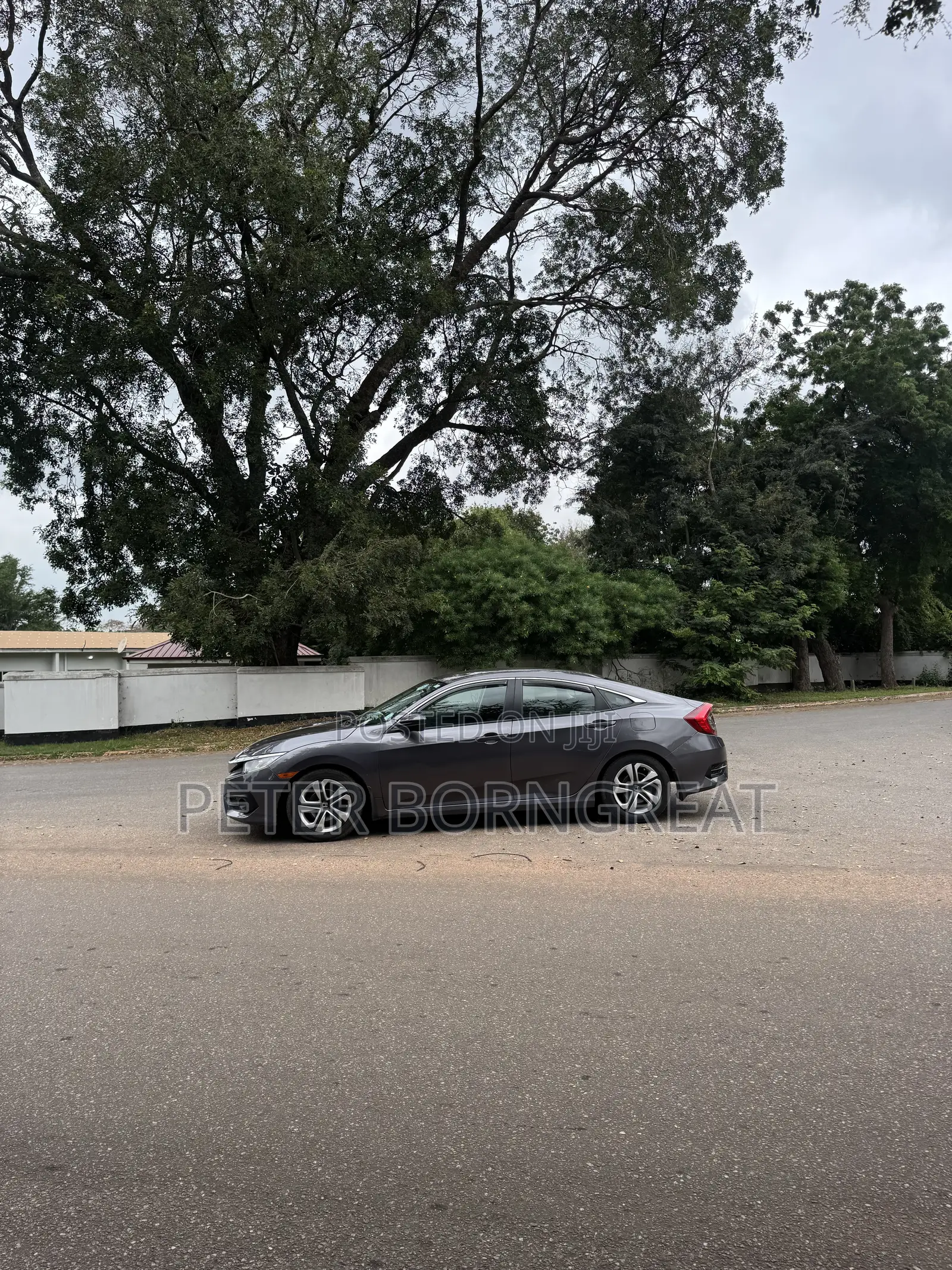 Honda Civic LX Sedan 2018 Gray