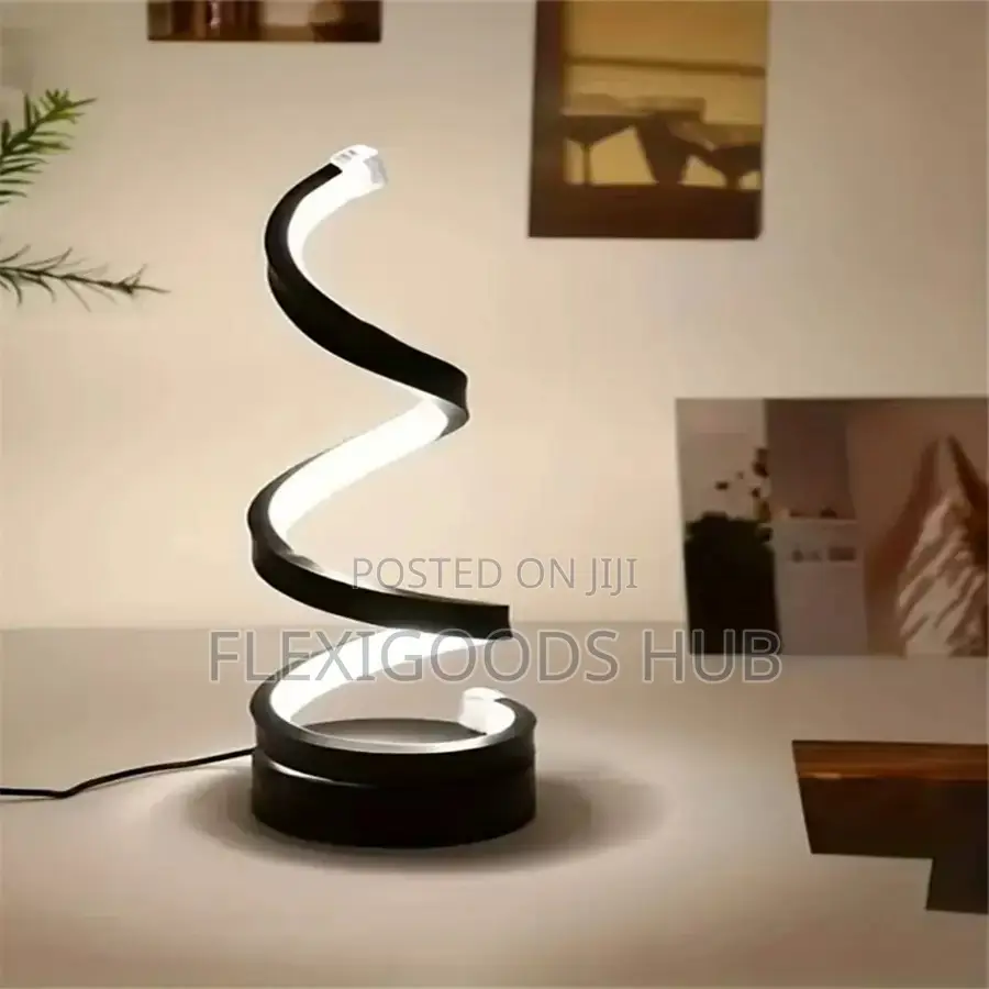 Spiral Bedside Lamp