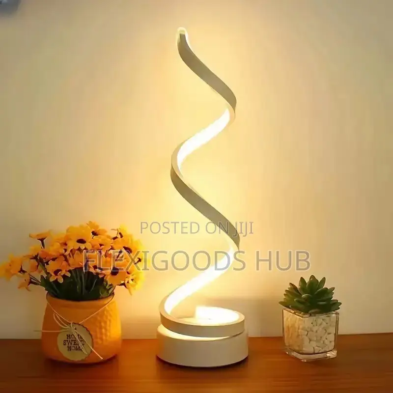 Spiral Bedside Lamp