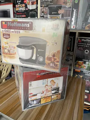 Hoffmans Electronics Cake Mixer With Stainless Bowl 8L