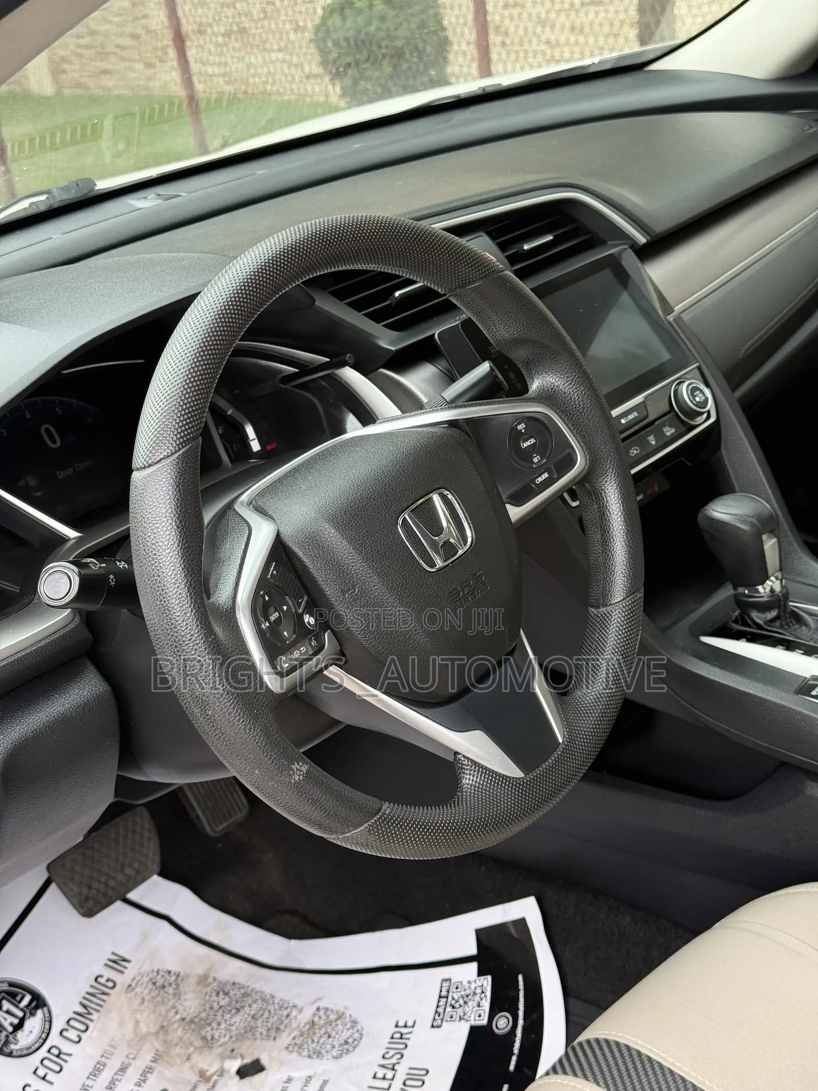Honda Civic EX 4dr Sedan (2.0L 4cyl) 2017 White