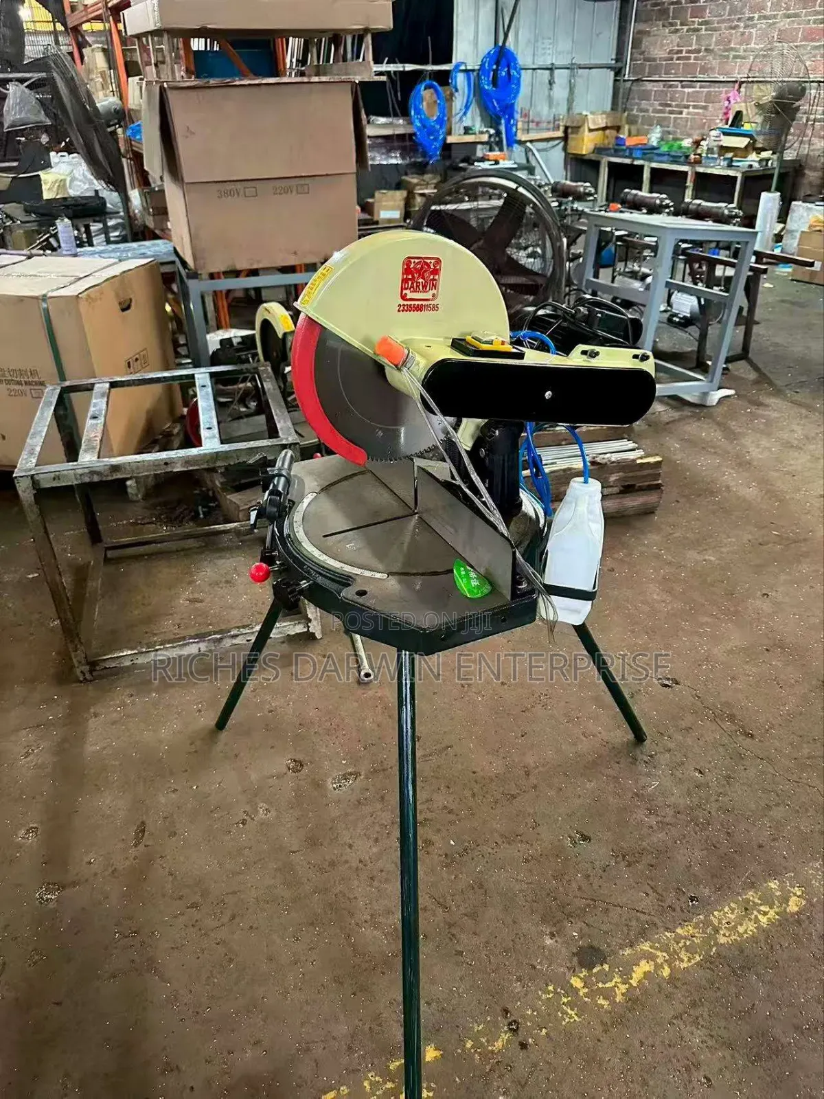 Aluminium Cutting Machine Plus a Free Cordless Drilling Machine