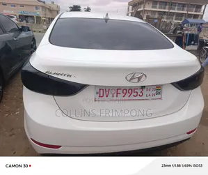 Hyundai Elantra 2014 White