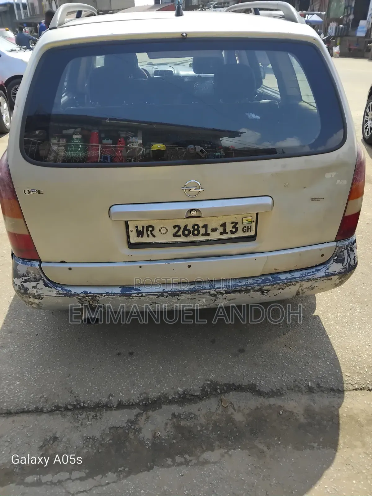 Opel Astra 2002 Silver